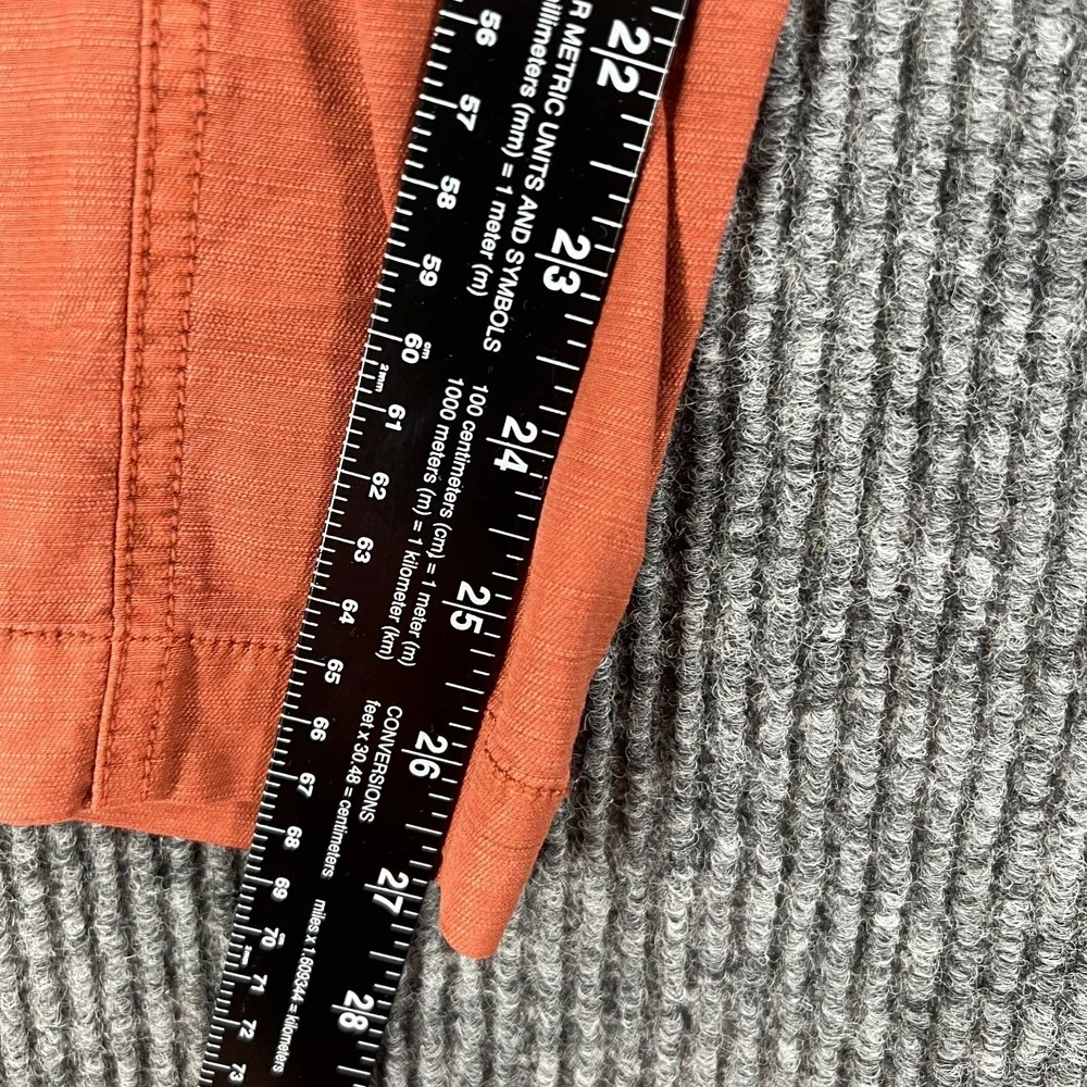 Anthropologie‎ Mens Pants Size 32 Orange Lightweight Joggers Casual Outdoor